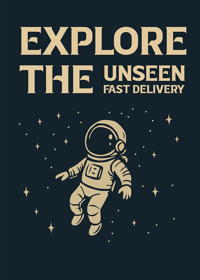 Explore the Unseen: Astronaut in Space