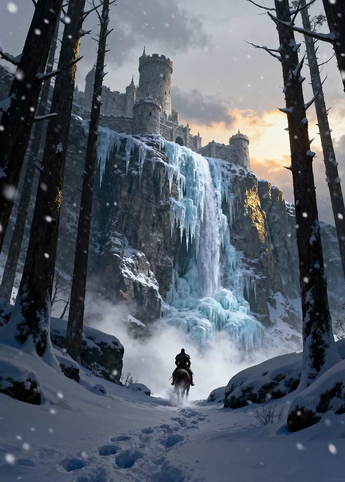 Winter Castle Rider Return