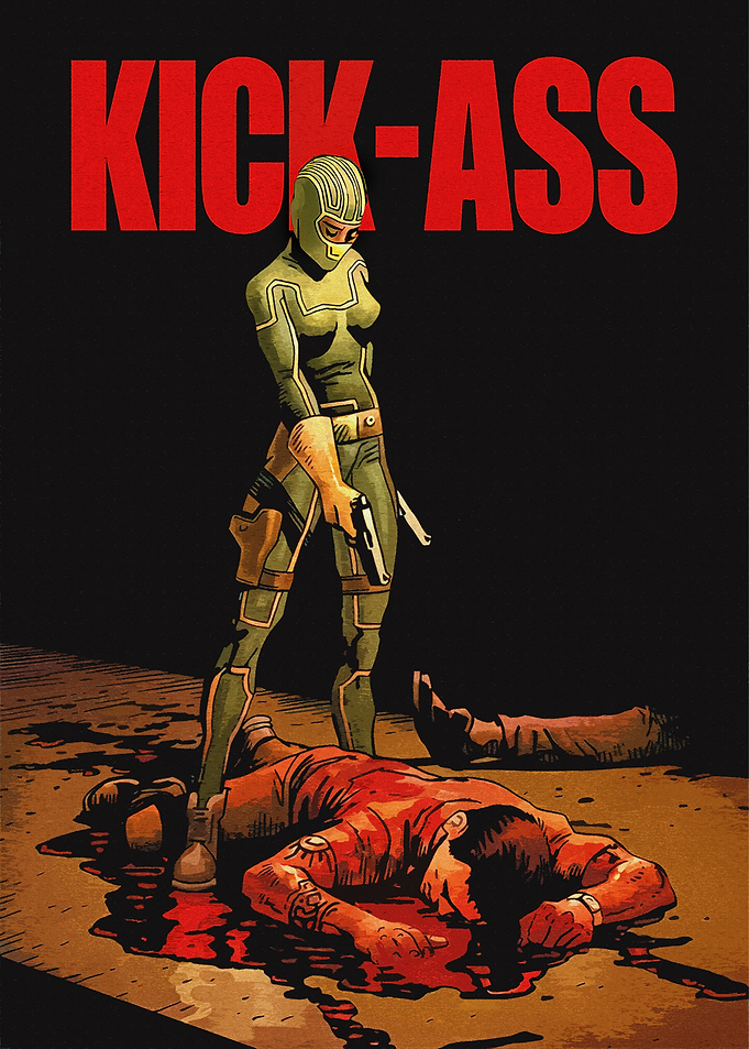 Kick-Ass: Hit-Girl Comic Book Cover