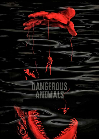 Dangerous Animals: Red and Black Illustration