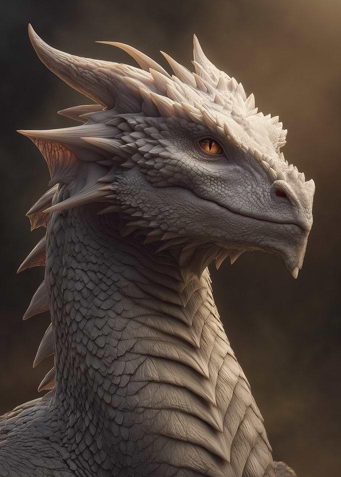 Ancient White Dragon