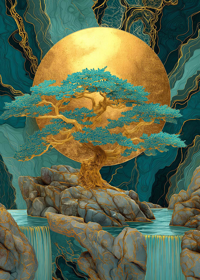 Golden Tree Kintsugi
