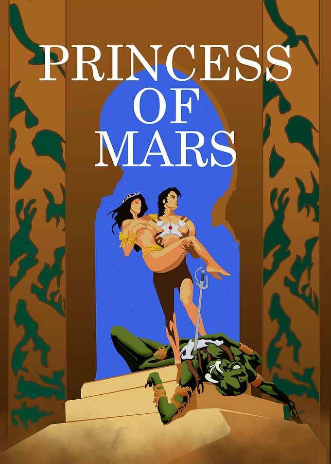 A Princess of Mars Illustration