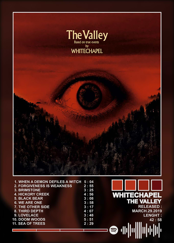 Whitechapel - The Valley Album Cover