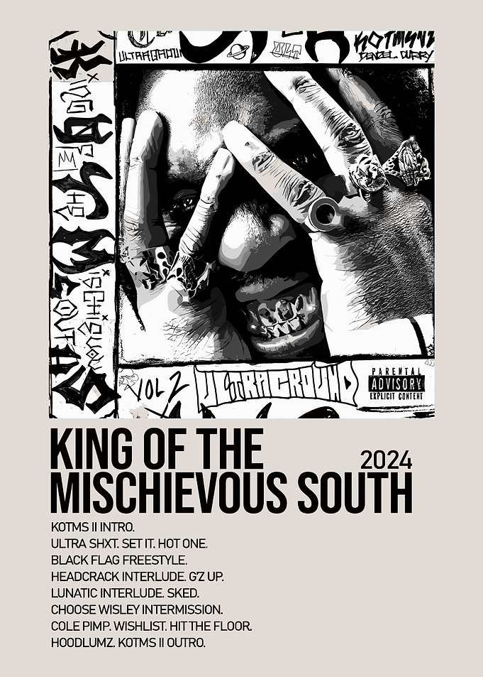 Denzel Curry King of the Mischievous South Album