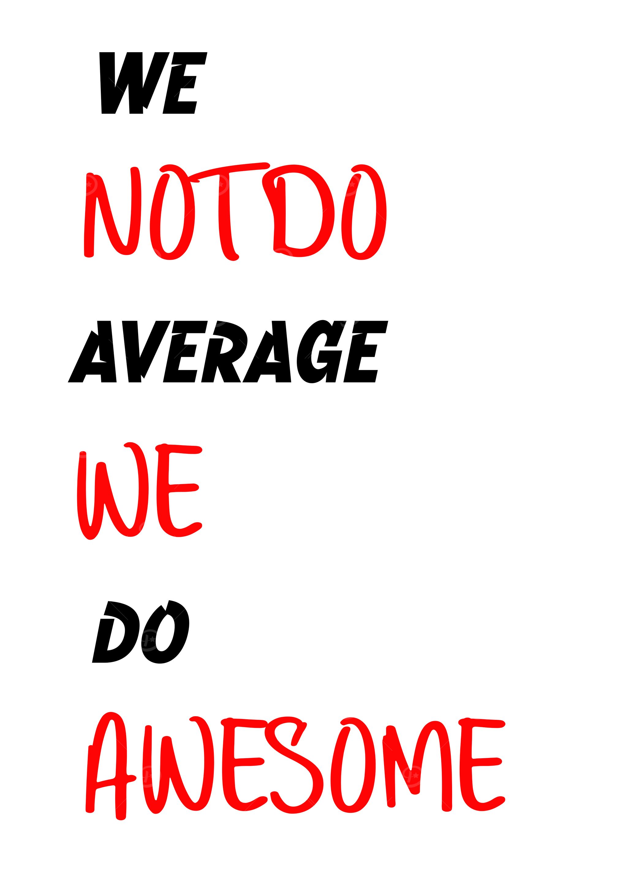 We Do Awesome Text Art