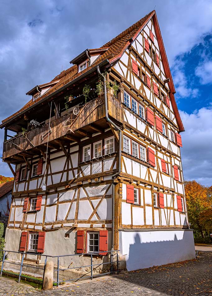 Traditional German Timber Frame House