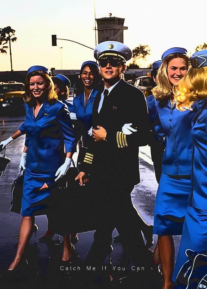Catch Me If You Can Scene