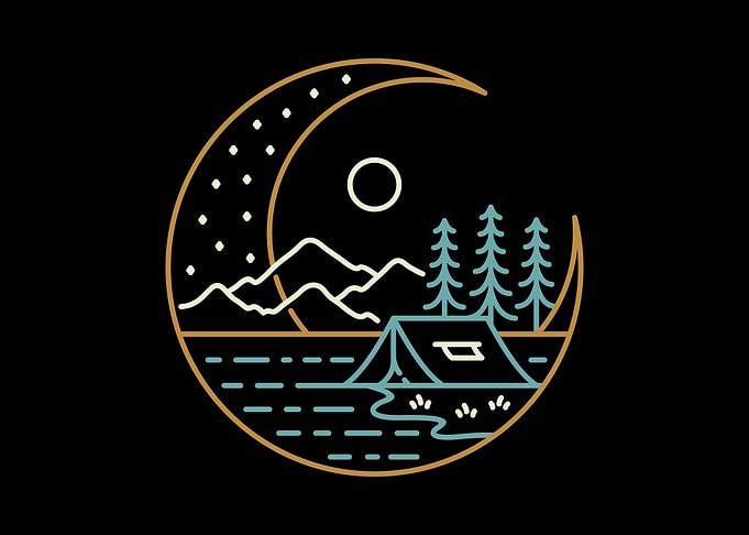 Camping on the Moon