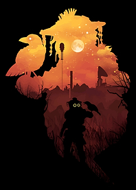 Bloodhound Apex Legends Silhouette Art