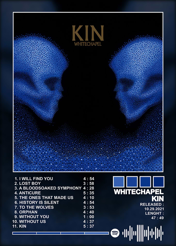 Whitechapel - KIN Album Cover