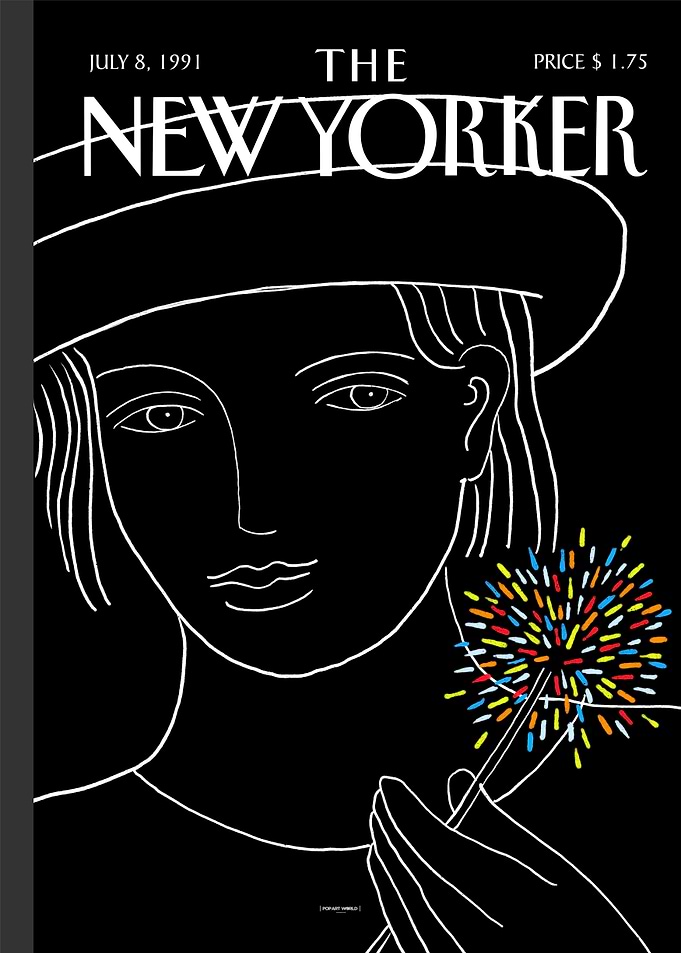 TNY Cover | The girl and the flower