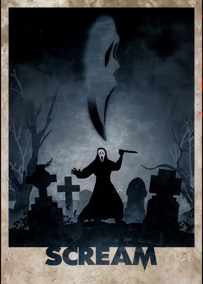 Scream Movie Poster Art