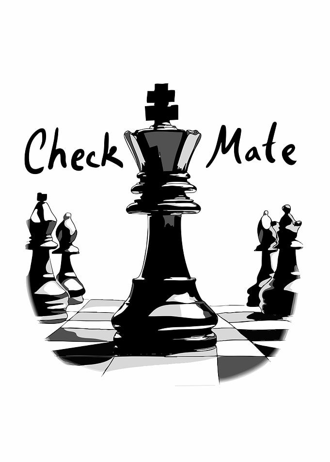 Checkmate Chess Illustration