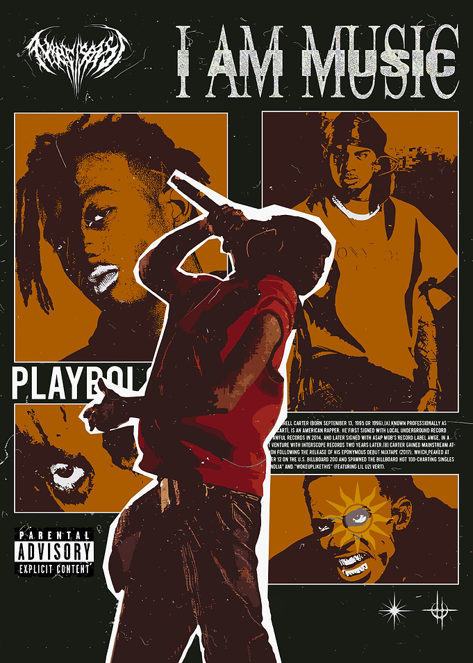 Playboi Carti - I AM MUSIC Poster