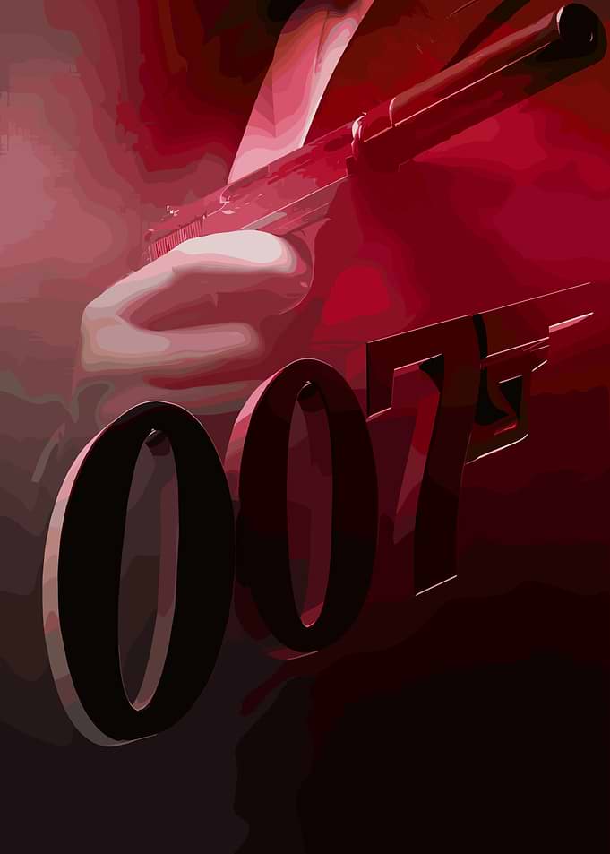 James Bond 007 Graphic Art