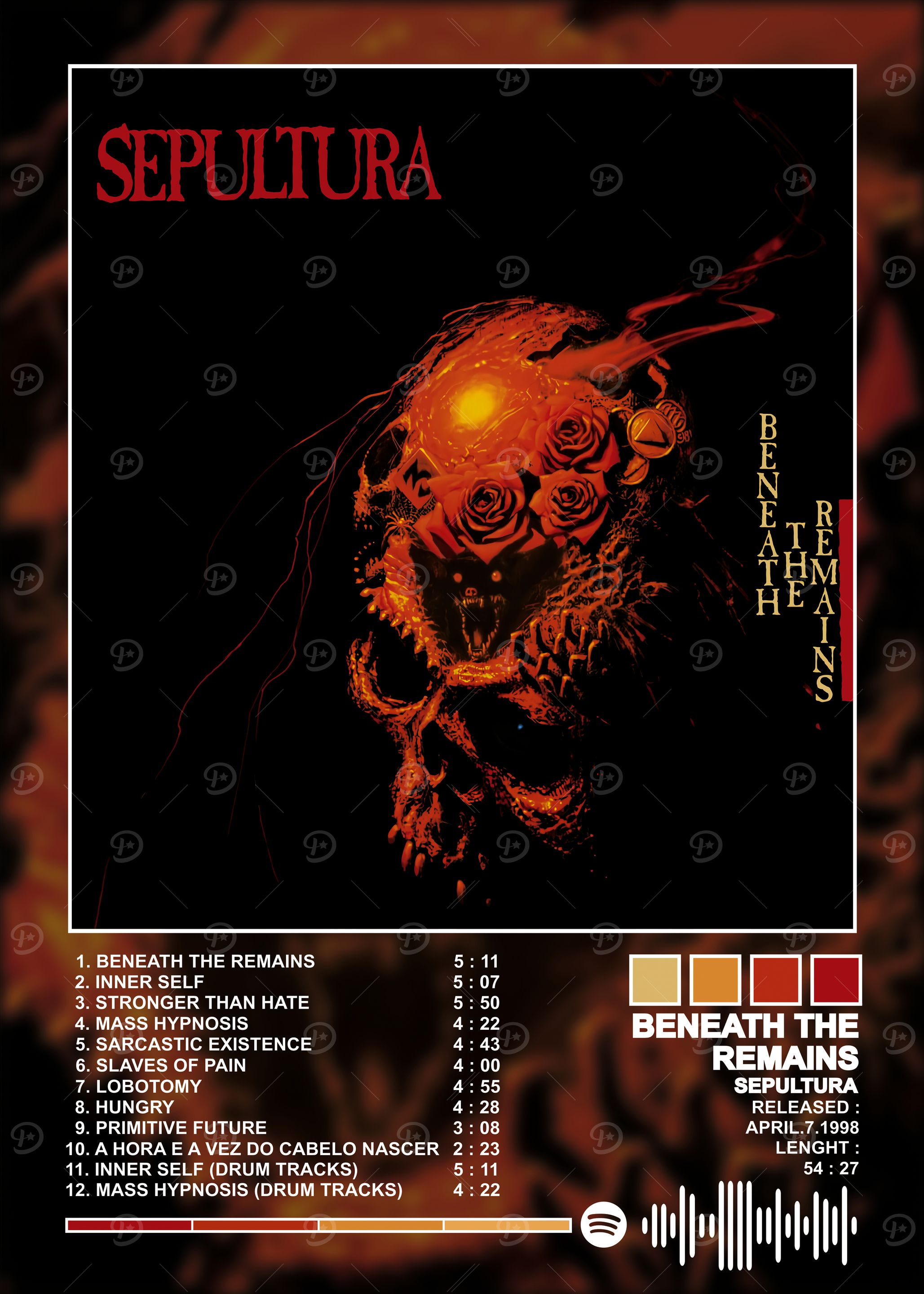 Sepultura - Beneath the Remains Album