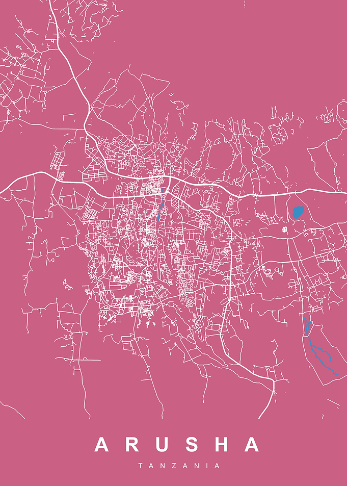 Arusha, Tanzania map
