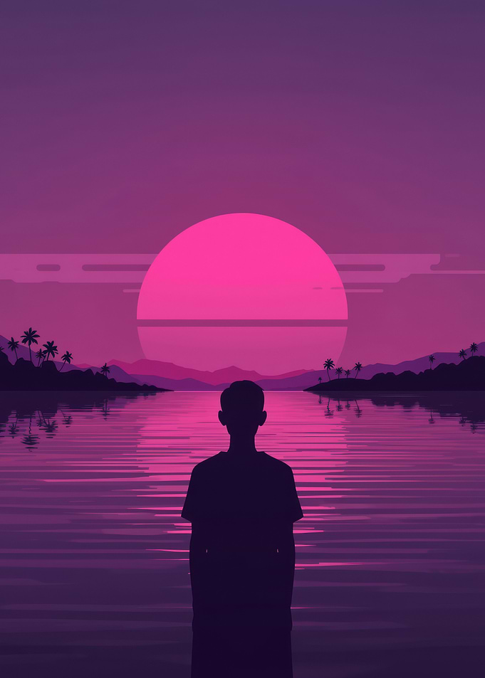 Silhouette at Sunset