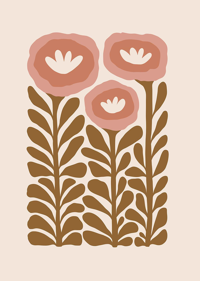 Floral Rise in Pink