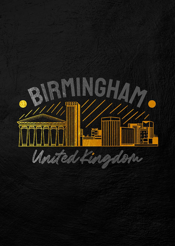 Birmingham, United Kingdom Cityscape Art