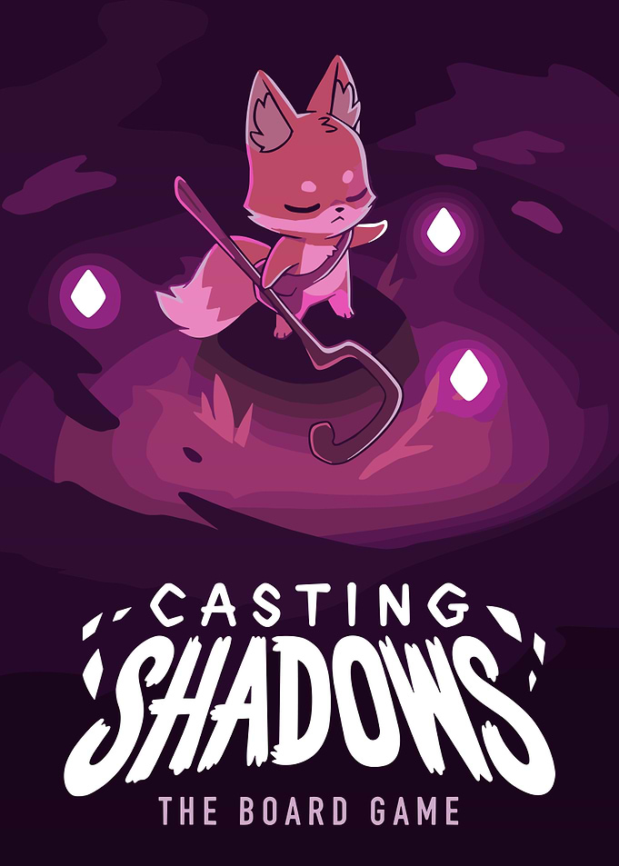 Casting Shadows Board Game Cover Art
