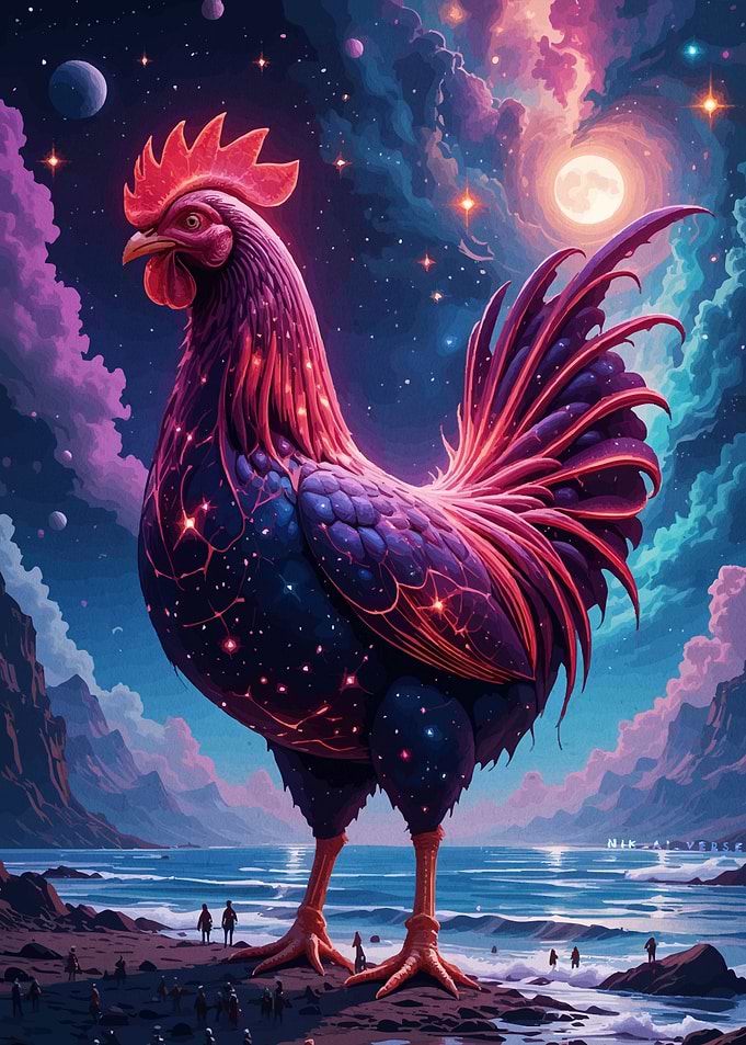 Cosmic Rooster Beach
