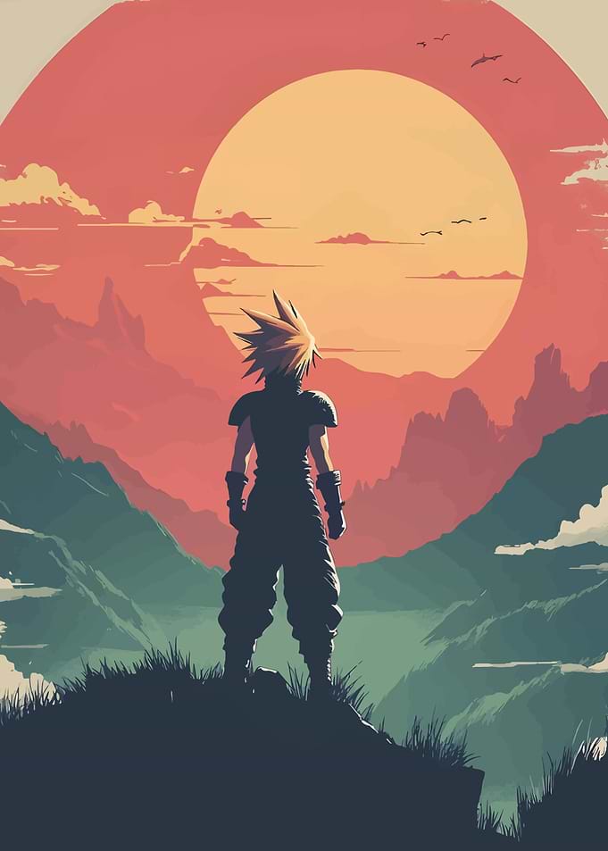 Cloud Strife Landscape
