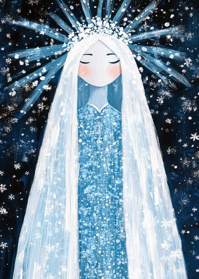 Winter Queen Digital Art