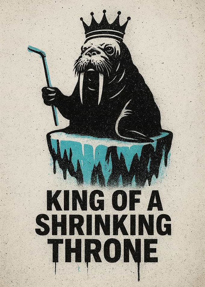 King of a Shrinking Throne