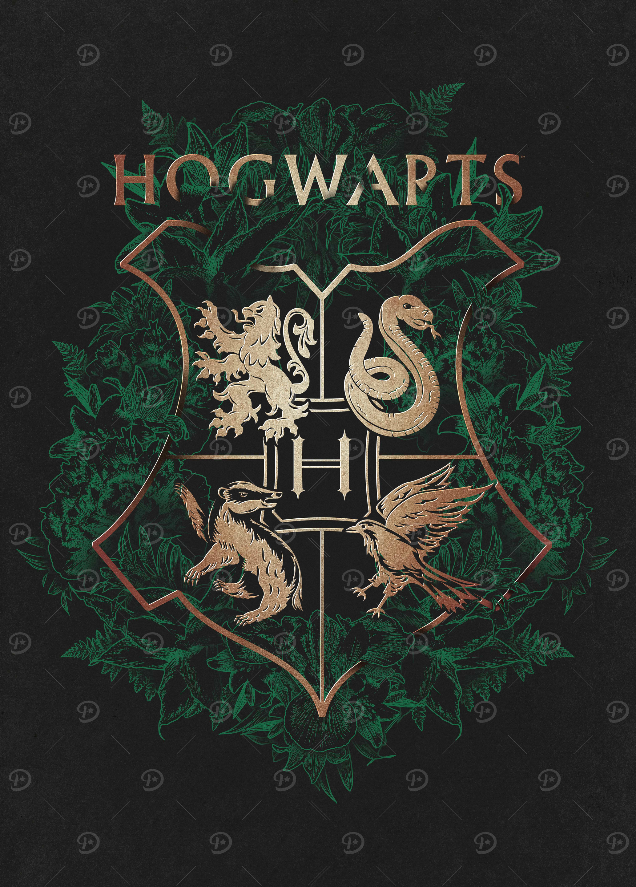 Hogwarts Castle metal poster - Limited Edition | Displate