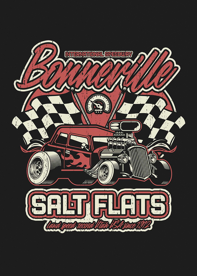 Bonneville Salt Flats Hot Rod