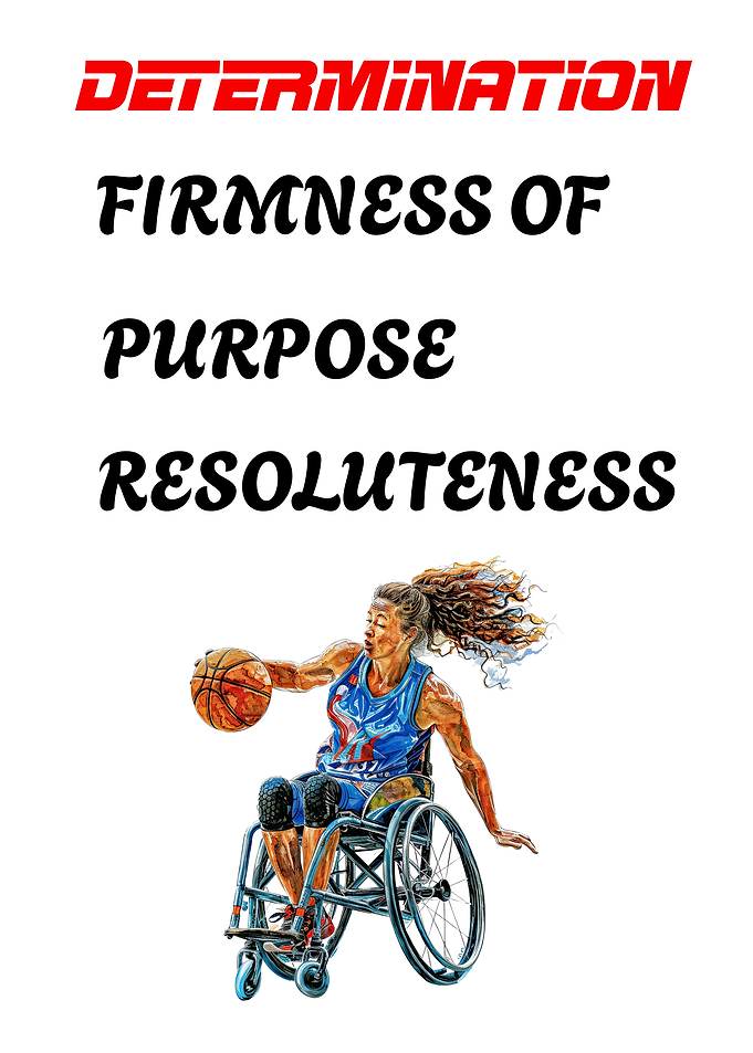 Wheelchair Basketball Determination