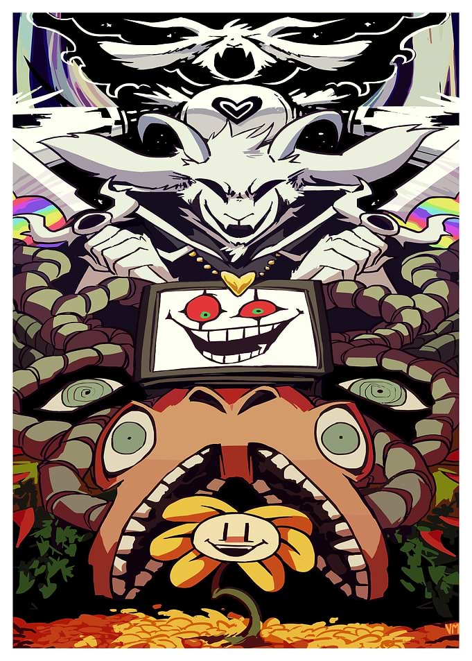 Undertale Characters Digital Art