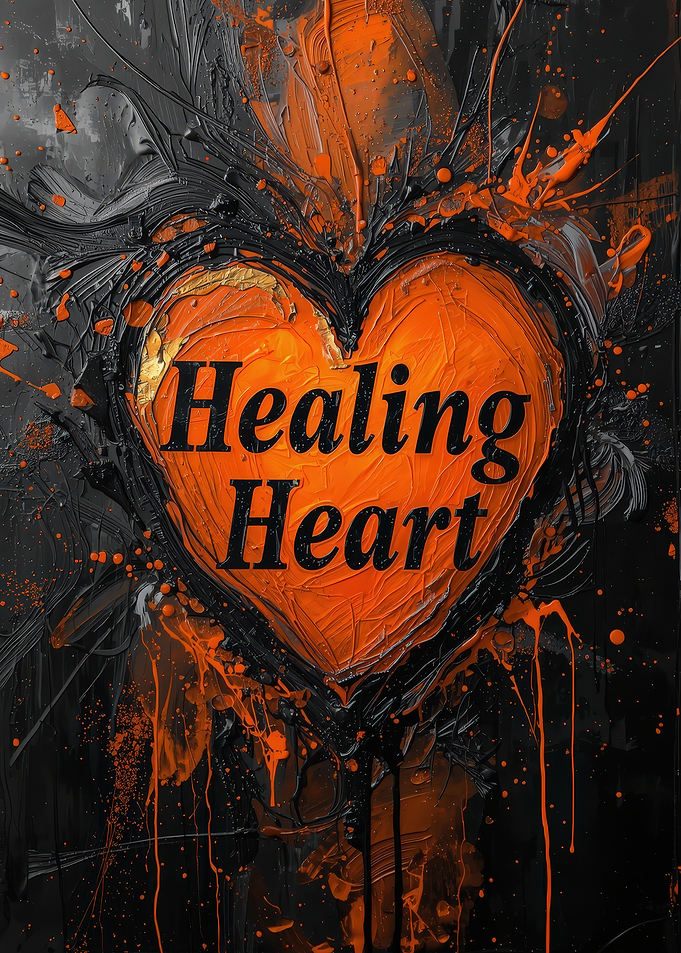Abstract Healing Heart