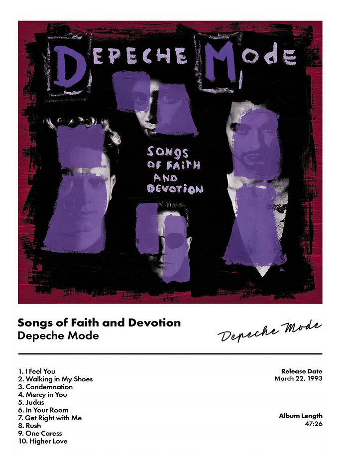 Depeche Mode - Songs of Faith