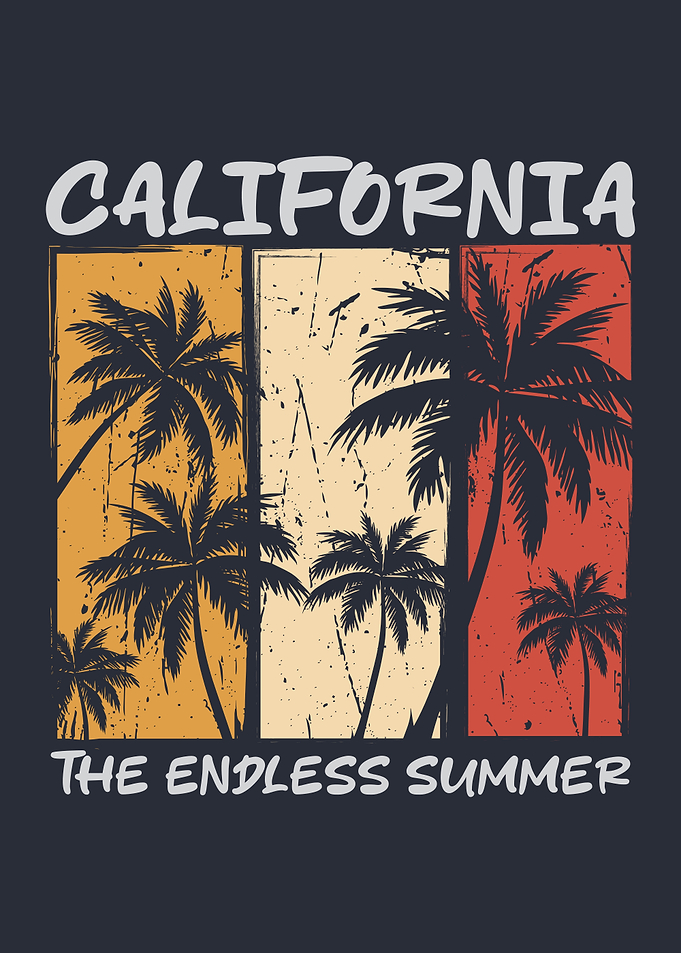 California: The Endless Summer Graphic