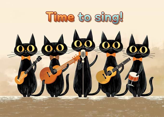 Cats Band: Time to Sing!