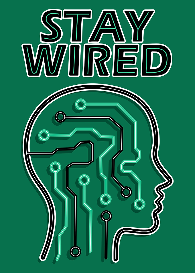 Stay Wired: Circuit Board Head