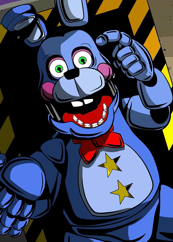 Five Nights at Freddy's Bonnie Illustration