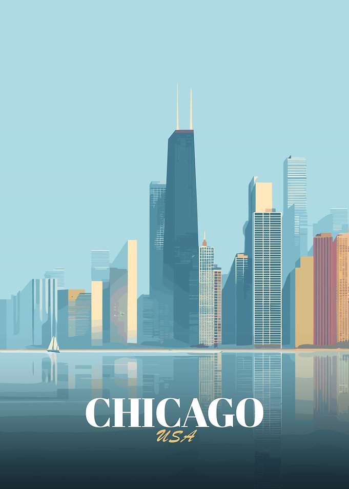 Chicago Skyline Illustration