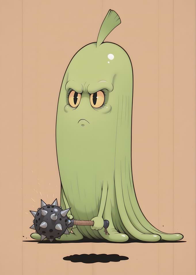 Angry Green Bean