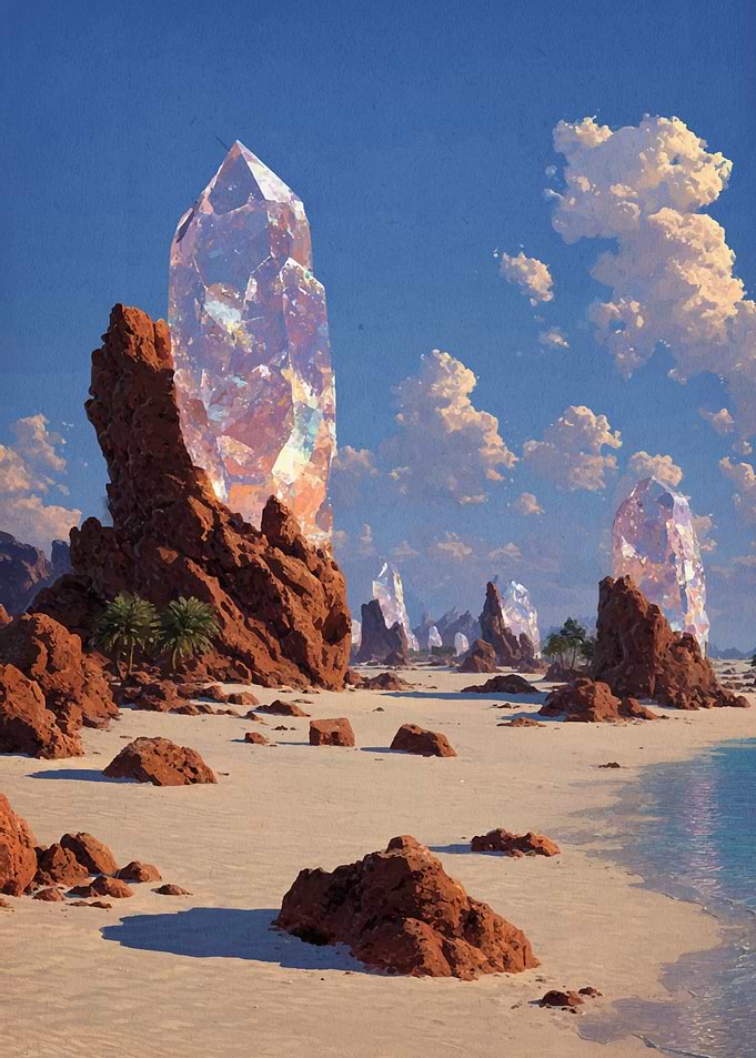 Crystal Beach Landscape