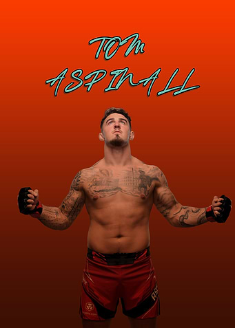 Tom Aspinall MMA Fighter Portrait