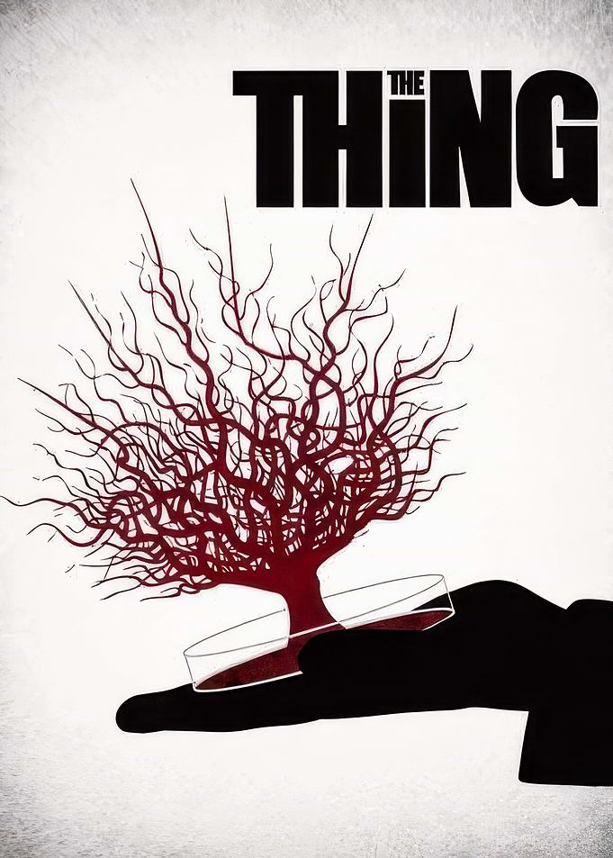 The Thing movie poster art