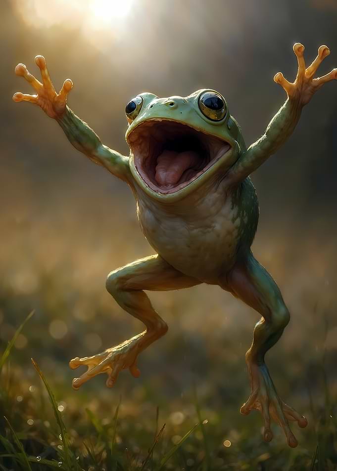 Jumping Frog Celebration