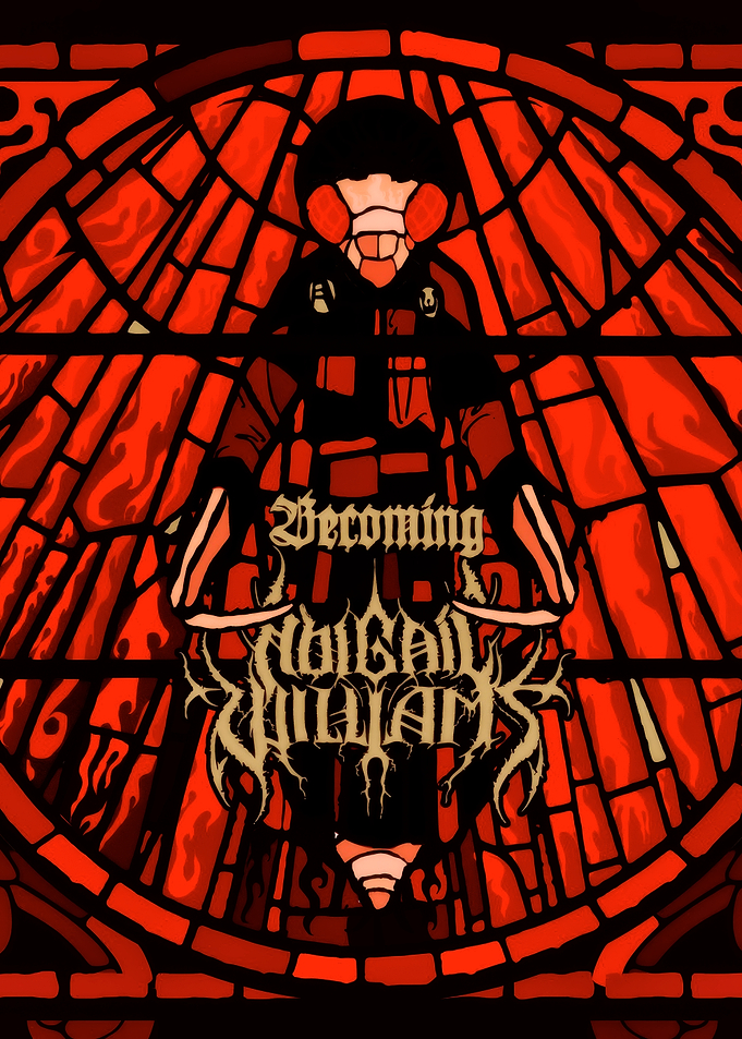 Becoming Abigail Williams Stained Glass Art