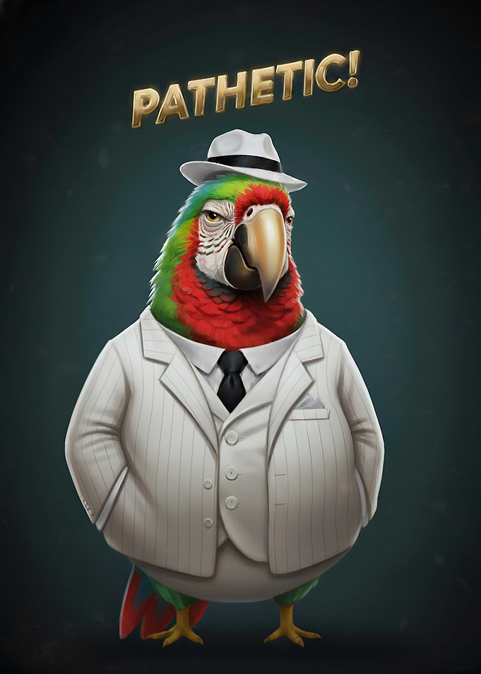 Pathetic Parrot Gangster