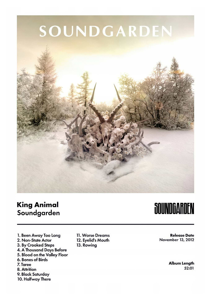 Soundgarden - King Animal Album Cover