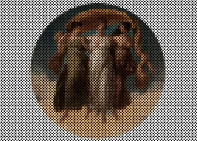 Three Graces Cross-Stitch Pattern